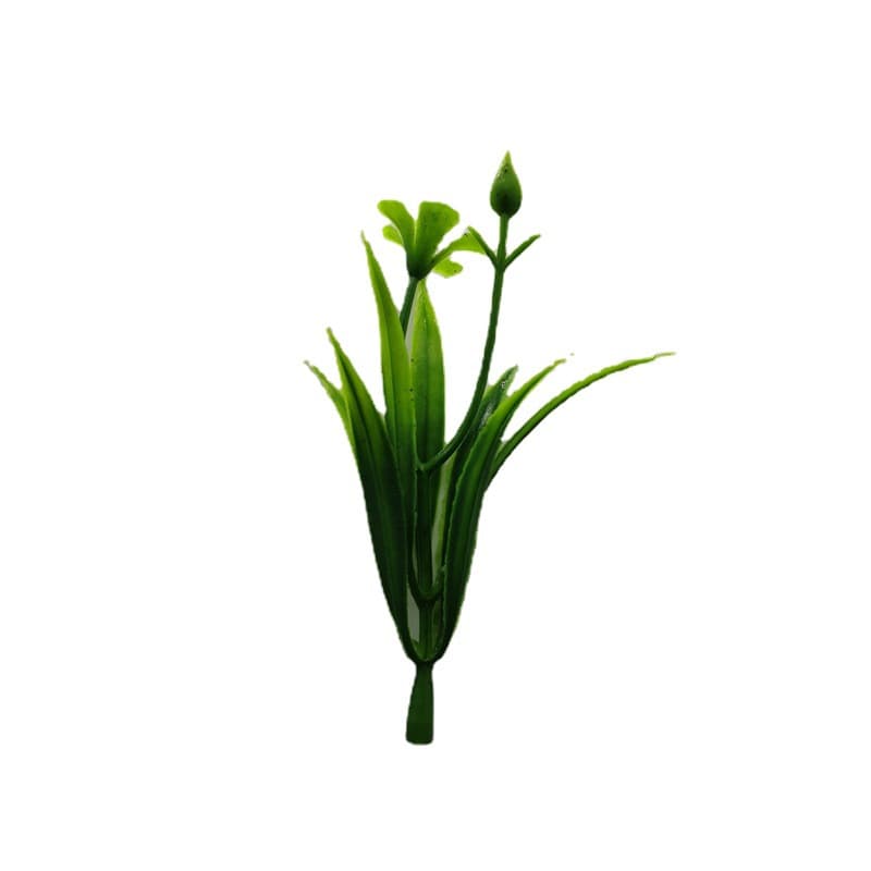 Realistic accessories, plastic aquatic plants, artificial plants 3