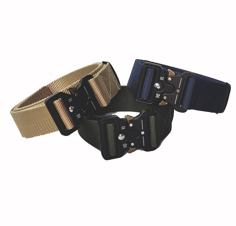 Long tactics travel belt with clasp, buckle 3