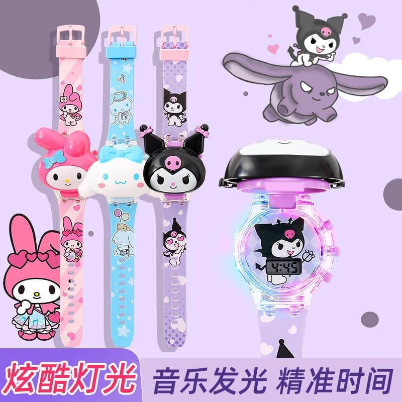 Cartoon lightweight music watch, children's toy, (Physicals) 2