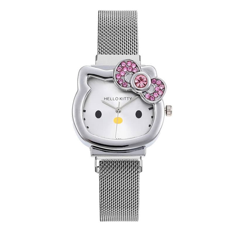 Swiss watch, women's watch with bow, cartoon strong magnet 5