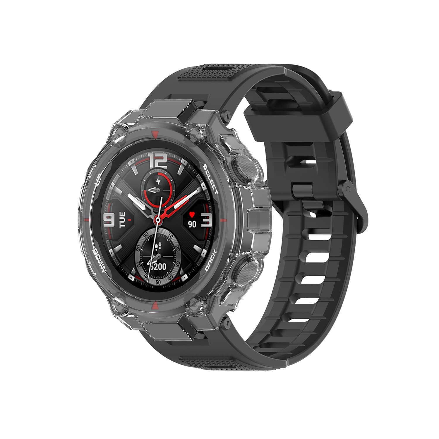 Suitable for Amazfit T-Rex Pro/ Amazfit T-Rex protective case TPU semi-package 1918 dedicated 3