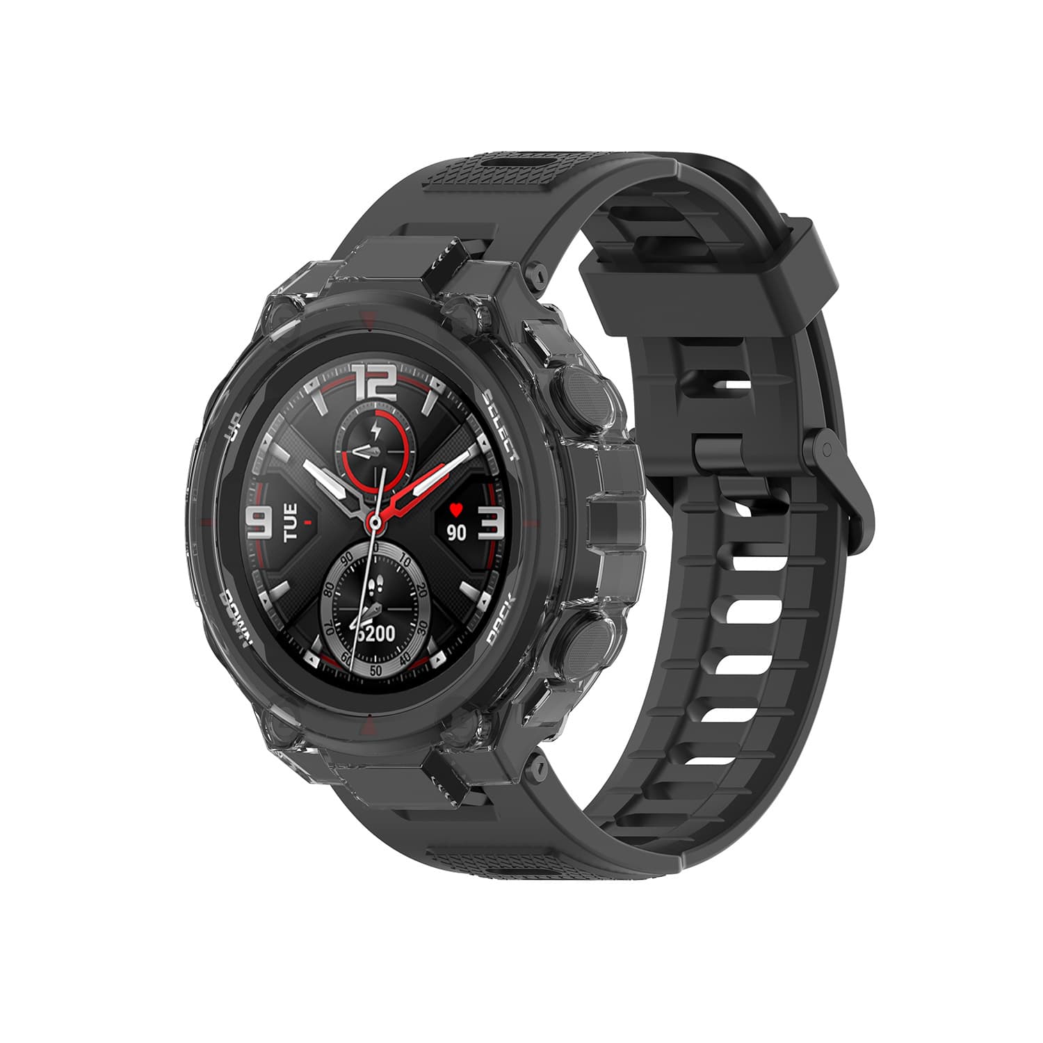 Suitable for Amazfit T-Rex Pro/ Amazfit T-Rex protective case TPU semi-package 1918 dedicated 4