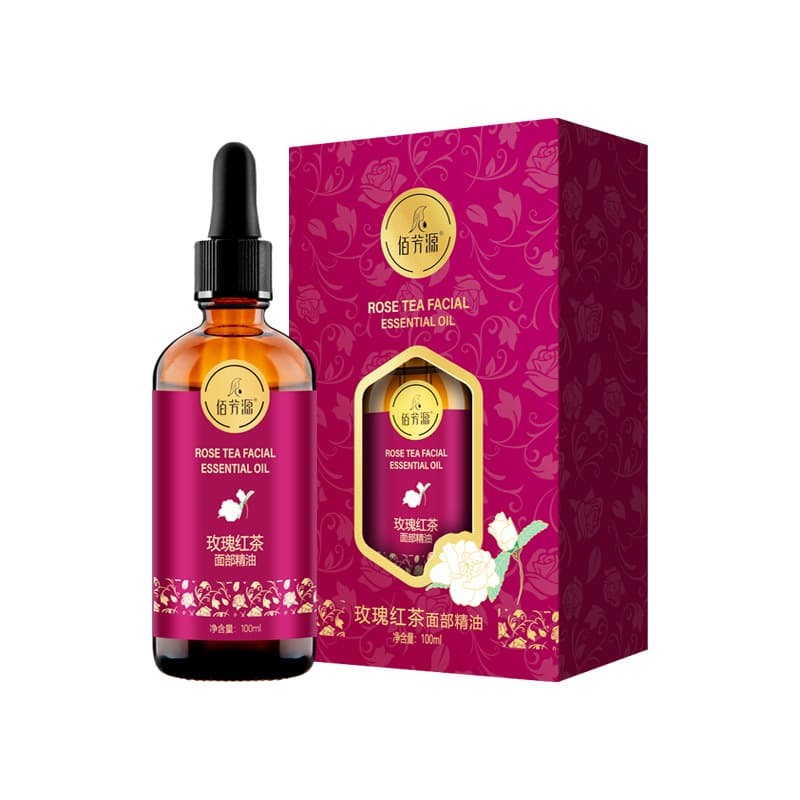 Massager contains rose for face, cosmetic oil for skin care, for beauty salons, (Physicals) 5