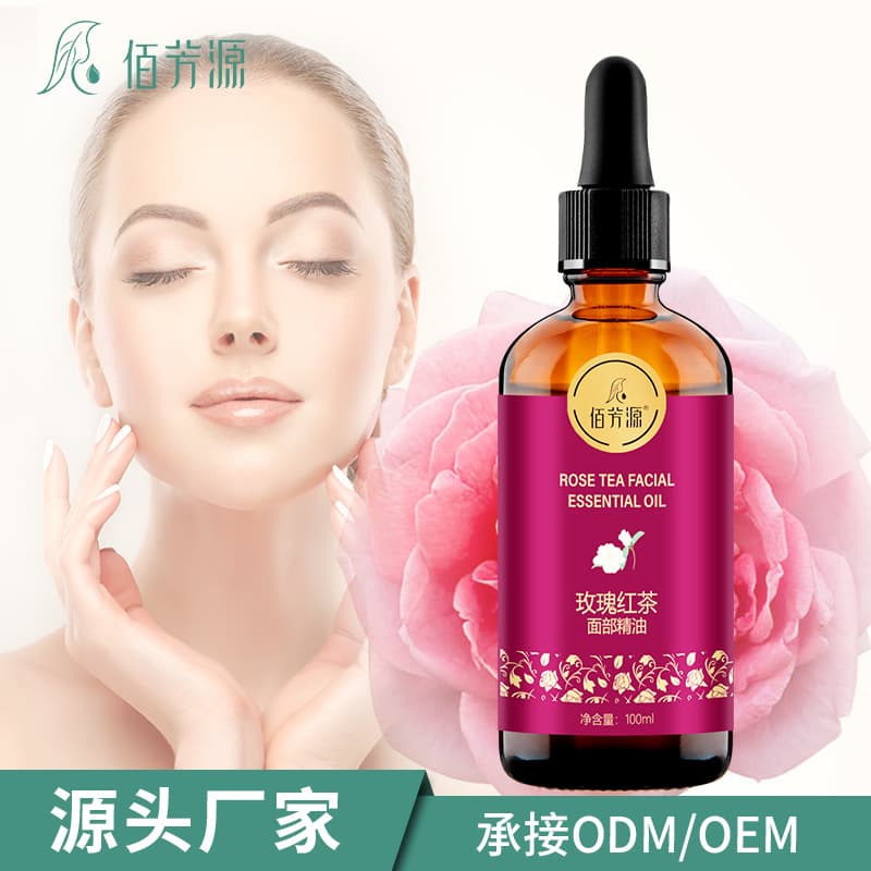 Massager contains rose for face, cosmetic oil for skin care, for beauty salons, (Physicals) 1