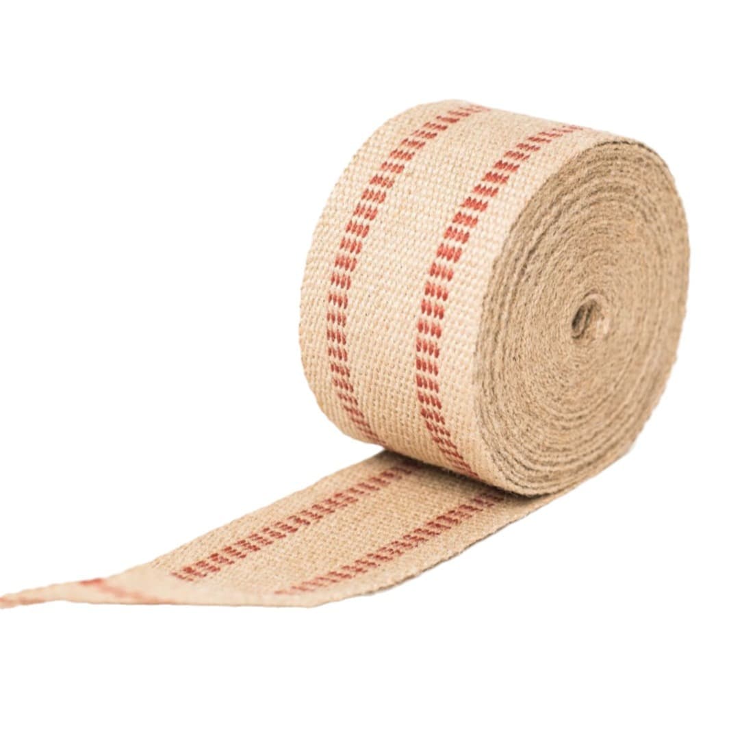 Jutkin cloth garden binding hemp roll gift packaging festival scene layout decoration of jaoseki woven belt 5