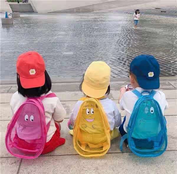 Cartoon backpack, beach bag PVC