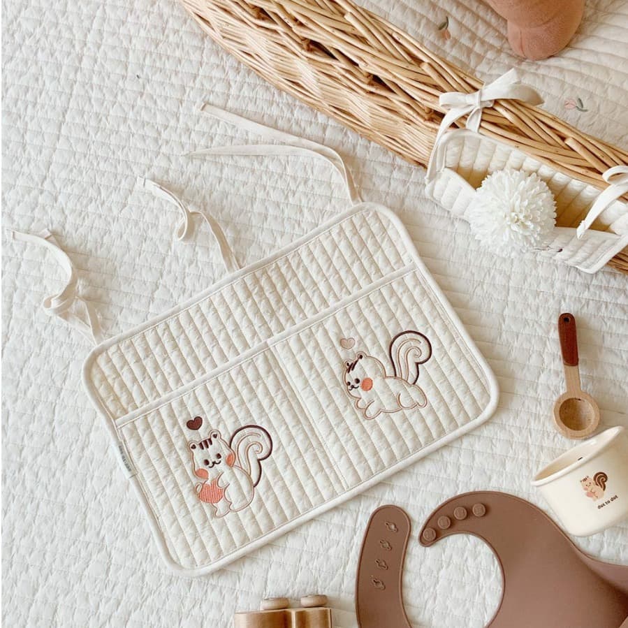 Brand crib, storage system, hanging organiser, trolley, diaper, children's feeding bottle, toy, storage bag, South Korea 4