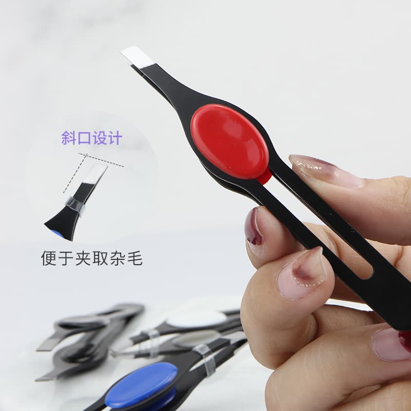 Eyelash curler stainless steel, curlers for eyebrows, cosmetic tweezers 4