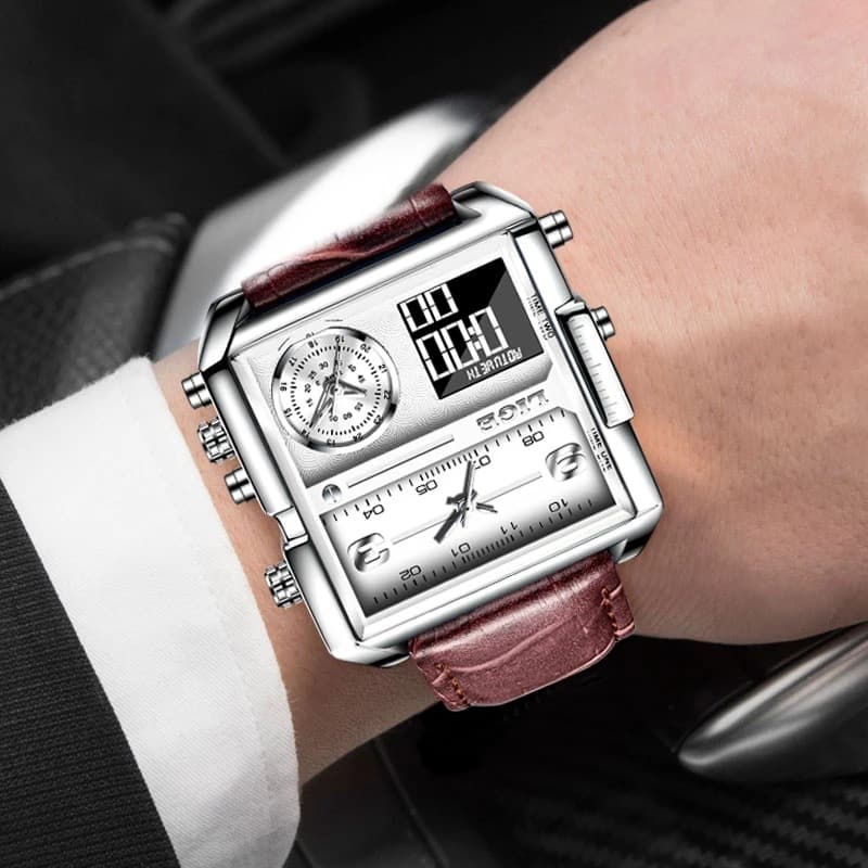 Electronic quartz waterproof universal men's watch, quartz watches 2