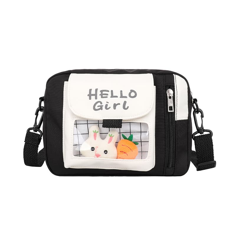 Shopping bag, Japanese fresh phone bag, cute one-shoulder bag 5