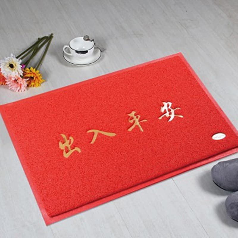 Doormat PVC, protective amulet, non-slip carpet, increased thickness 2