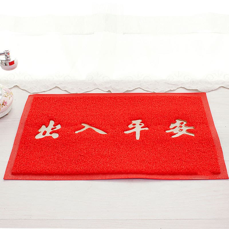 Doormat PVC, protective amulet, non-slip carpet, increased thickness
