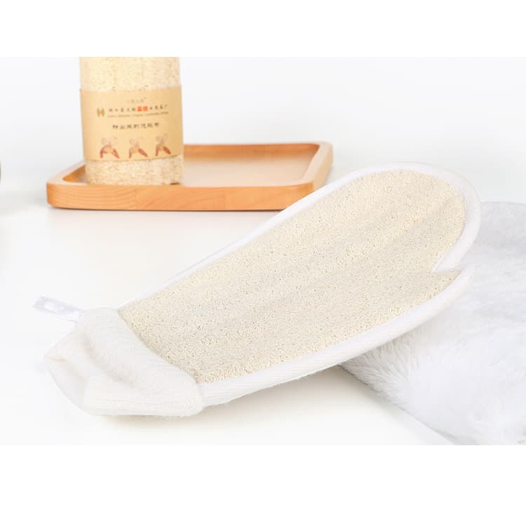 Soft Exfoliating Bath Glove Body Cleaning Loofah 4