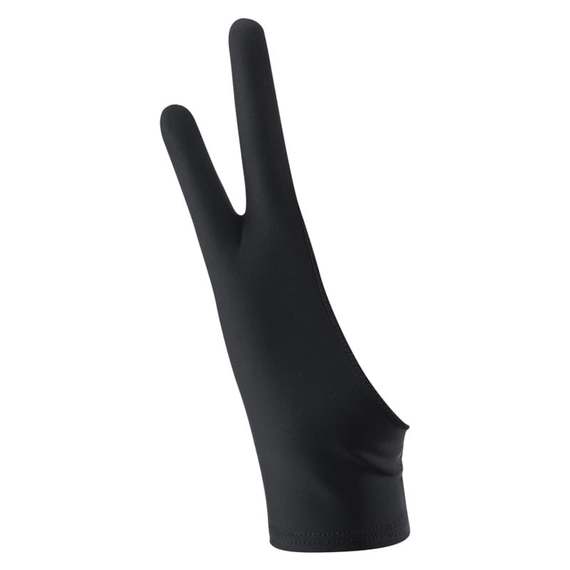 Personality anti -error touch glove single finger three layers of anti -error touch painting sketch glove digital plate tablet drawing glove 5