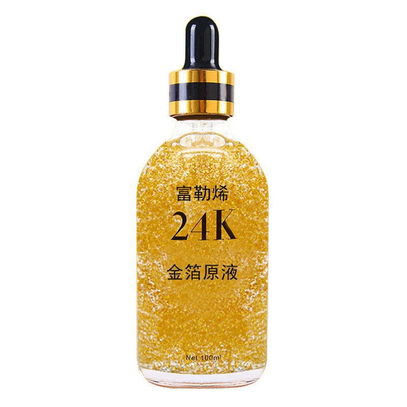 Golden face serum, moisturizing revitalizing oligopeptide contains niacin with hyaluronic acid, urea-based 5