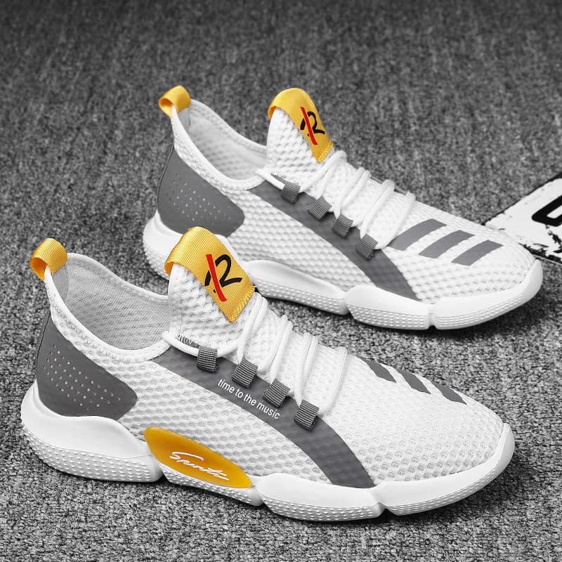(Cross-border trading), (Wholesale), men's hair mesh for leisure, breathable fashionable trend running sneakers, Korean style 2