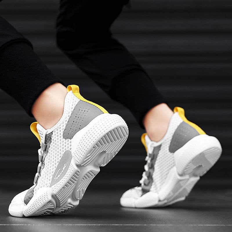 (Cross-border trading), (Wholesale), men's hair mesh for leisure, breathable fashionable trend running sneakers, Korean style 4