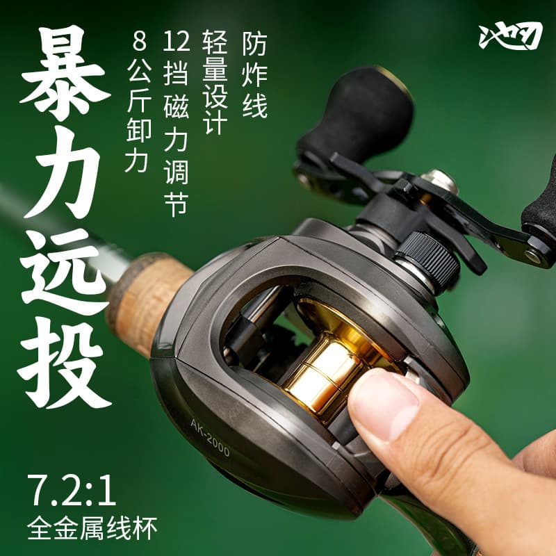 AK Luya Drop Wheel Fishing Reel 1