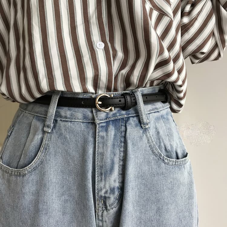Multicoloured belt, jeans, dress, universal sweater 2
