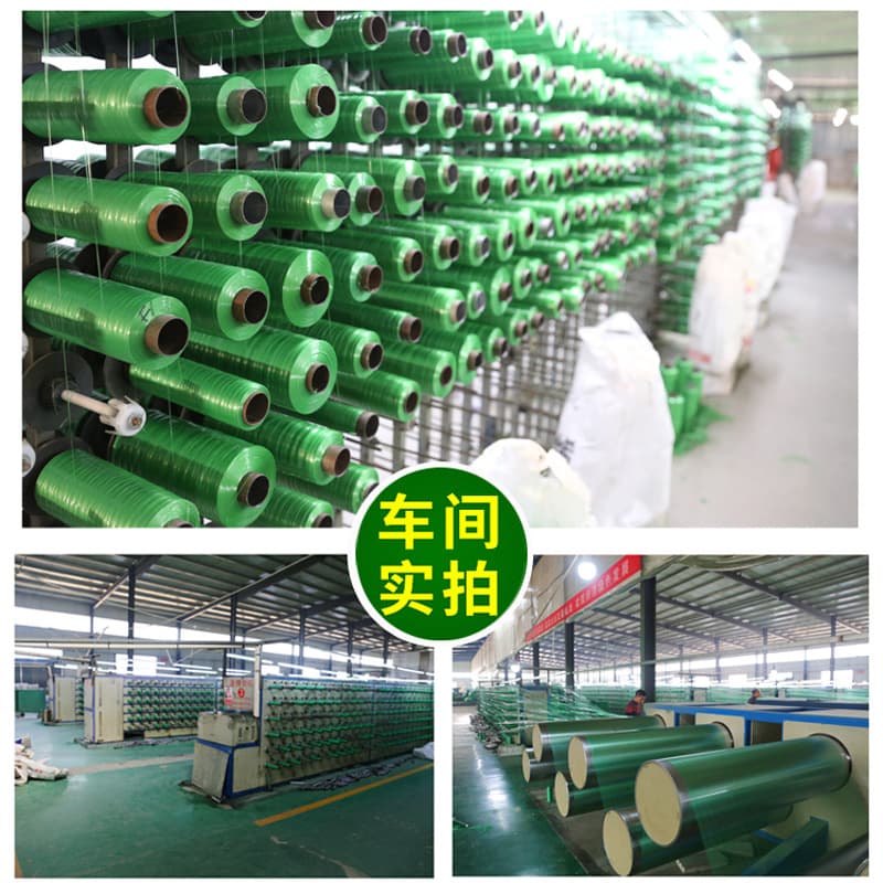 Green dustpin mesh polyethylene cover soil network construction site flat wire cover soil network manufacturer 6 -pin dustproof net prevention cream net 4