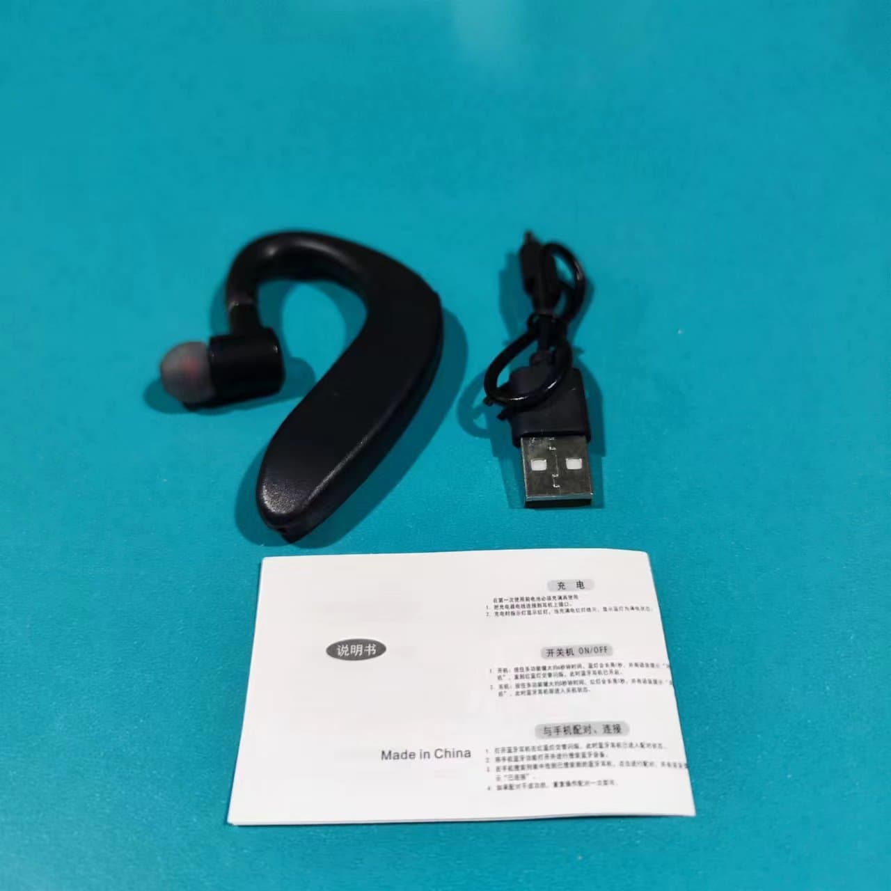 2026 New S109 Bluetooth Headset Wireless Business Ear-hook Type 180° Rotation Wholesale Direct Sales 2