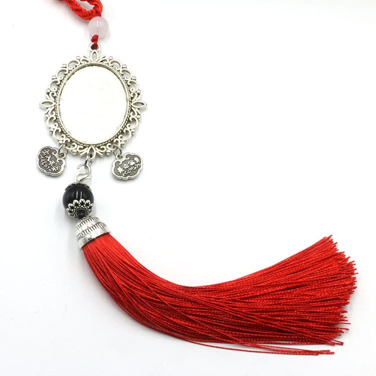 Pendant with tassels, Chinese windmill toy with accessories 5