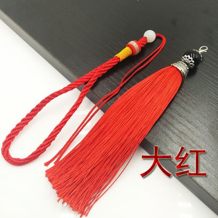 Pendant with tassels, Chinese windmill toy with accessories 1