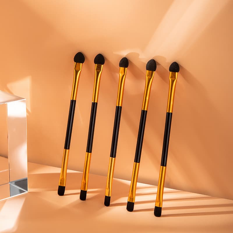 (Wholesale), double-sided brush, cosmetic eye shadow, (Physicals) 2