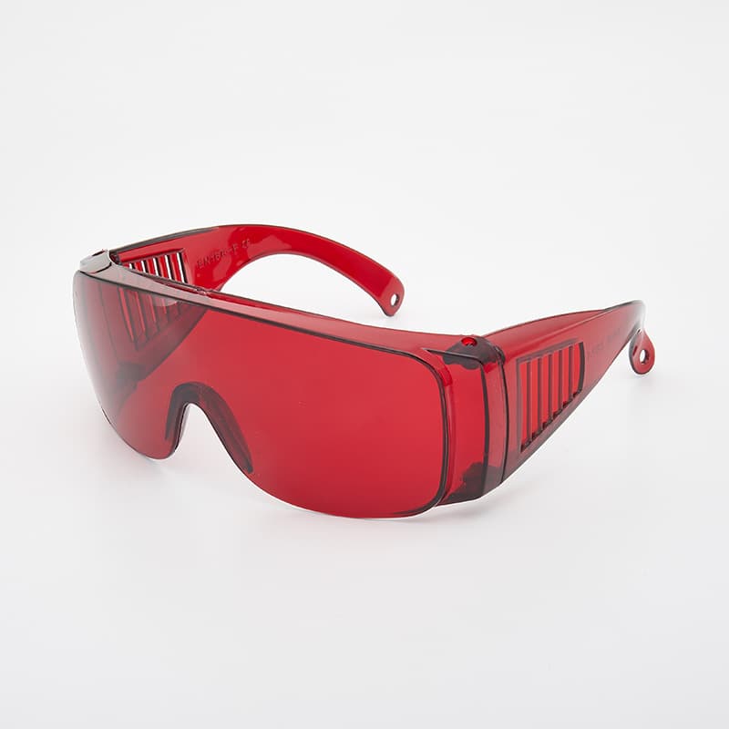 Spot protective glasses anti -splattered wind mirror Labor protection mirror louvers anti -impact laser glasses laboratory mirror mirror