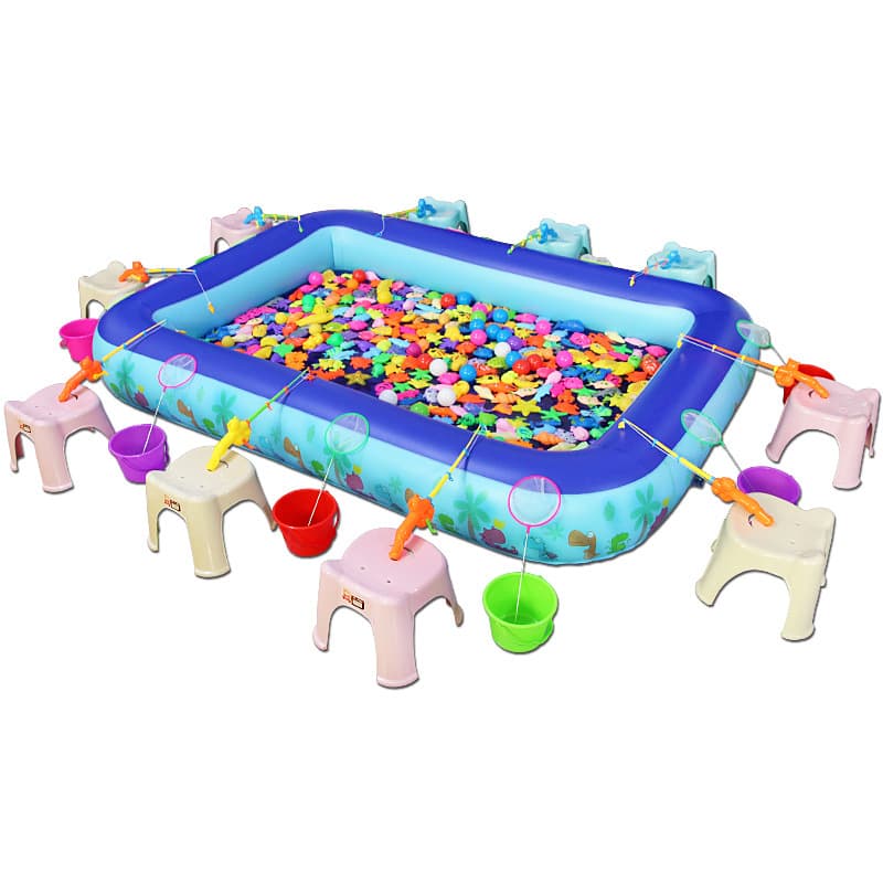 Children's fishes for fishing, magnetic set play in water for amusement park 5
