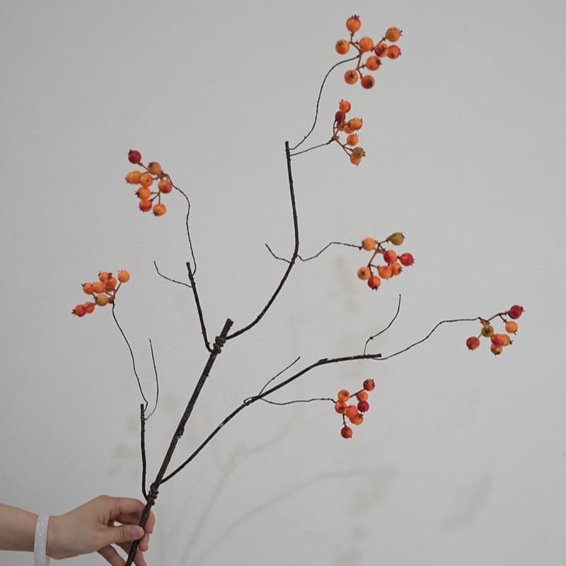 Flower Branches Decoration Wedding Wedding Home Decoration Plant Simulation Purgatory Flower Branch Wedding Christmas DIY Dry Branch Swing 2