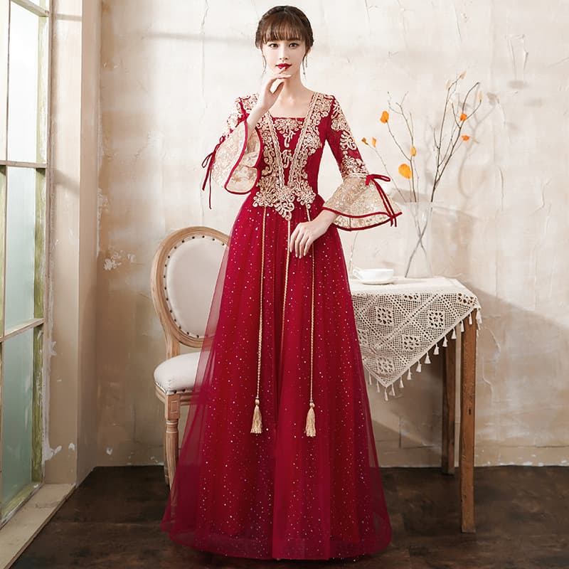 Evening dress for pregnant for bride, for plus size ladies 2