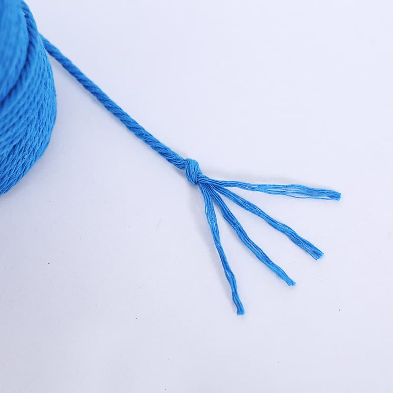 Colored cotton rope handmade DIY weaving thick and thin cotton rope bundling decorative rope tapestry home decoration rope 4