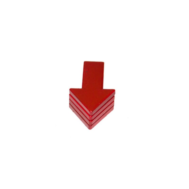 Pack, red arrow, strong magnet for experiments, toy, training 4