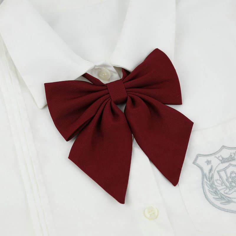 Student pleated skirt, bow tie for students, Japanese uniform with bow 2