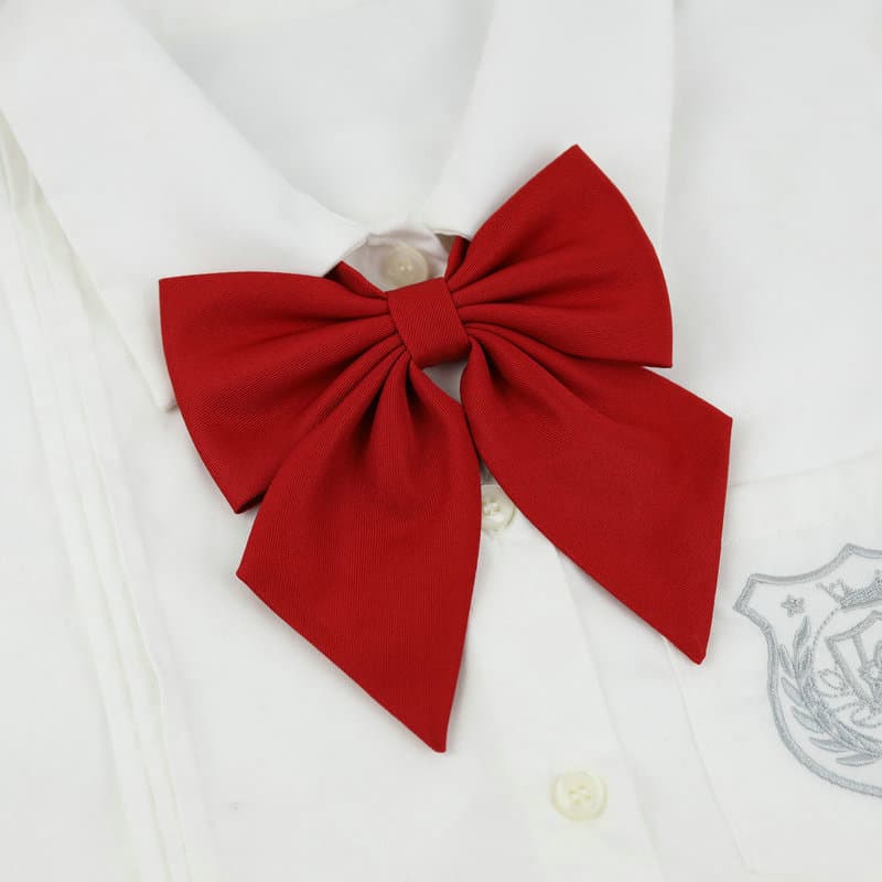 Student pleated skirt, bow tie for students, Japanese uniform with bow 3