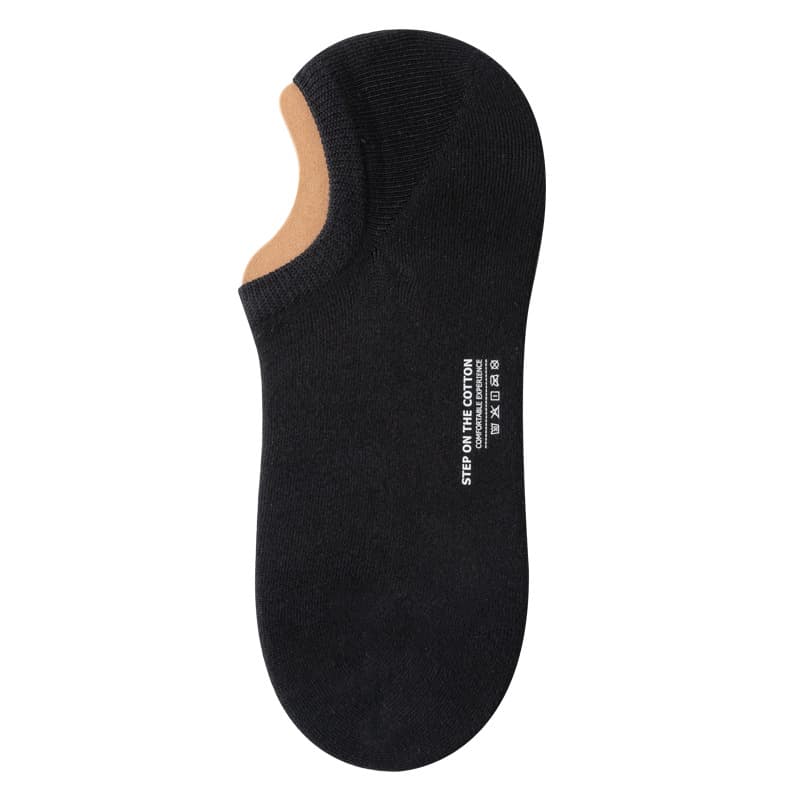 Men's cotton summer socks low-cut, mid-length, absorbs sweat and smell 5