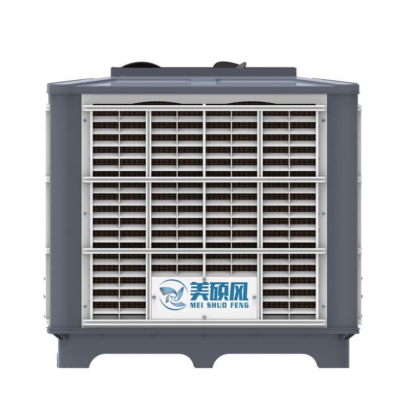 Evaporative cooler duct environmentally friendly air conditioning workshop factory water air conditioning water curtain fan industrial frequency conversion cooling 5