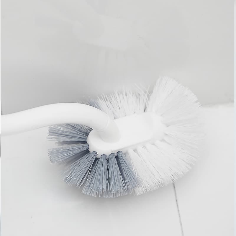 Japanese -style S -shaped toilet brush toilet without dead -angle cleaning toilet cleaning brush home wash toilet brush brush soft hair 3