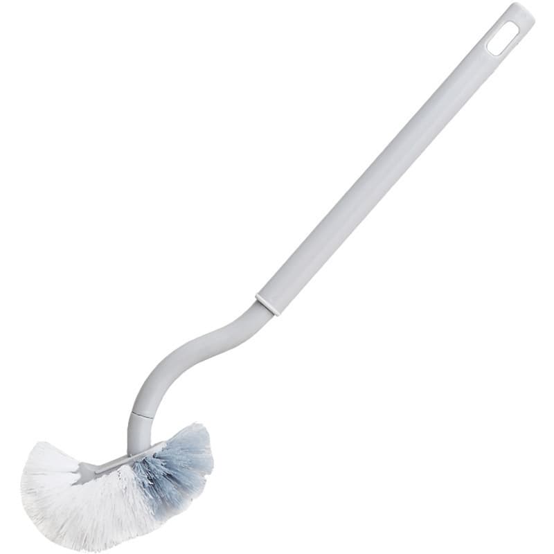 Japanese -style S -shaped toilet brush toilet without dead -angle cleaning toilet cleaning brush home wash toilet brush brush soft hair 5