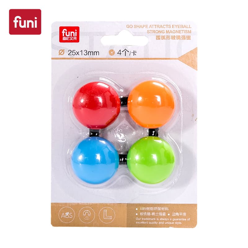 Foni CT-286 Black and White Board Magnetic Go-type glass strong magnetic granules super strong suction magnetic buckle refrigerator stickers 1