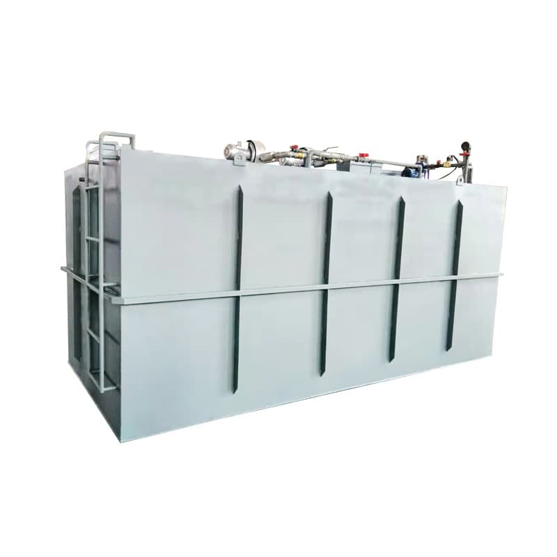 Integrated sewage treatment equipment Buried wastewater treatment complete set of equipment domestic sewage treatment equipment 5
