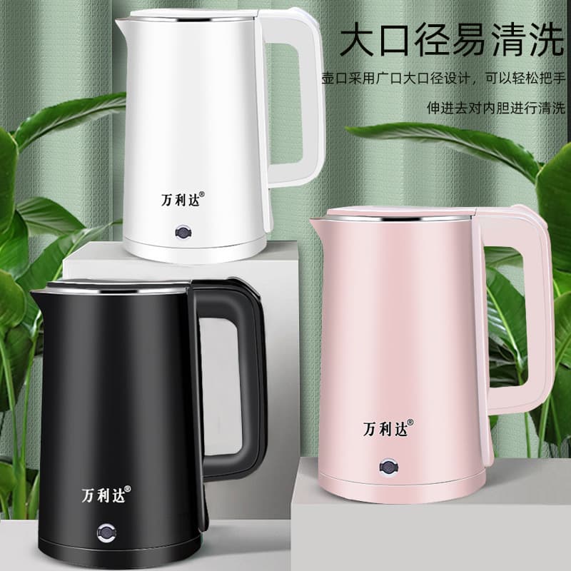 Teapot stainless steel, thermos, with your logo imprint