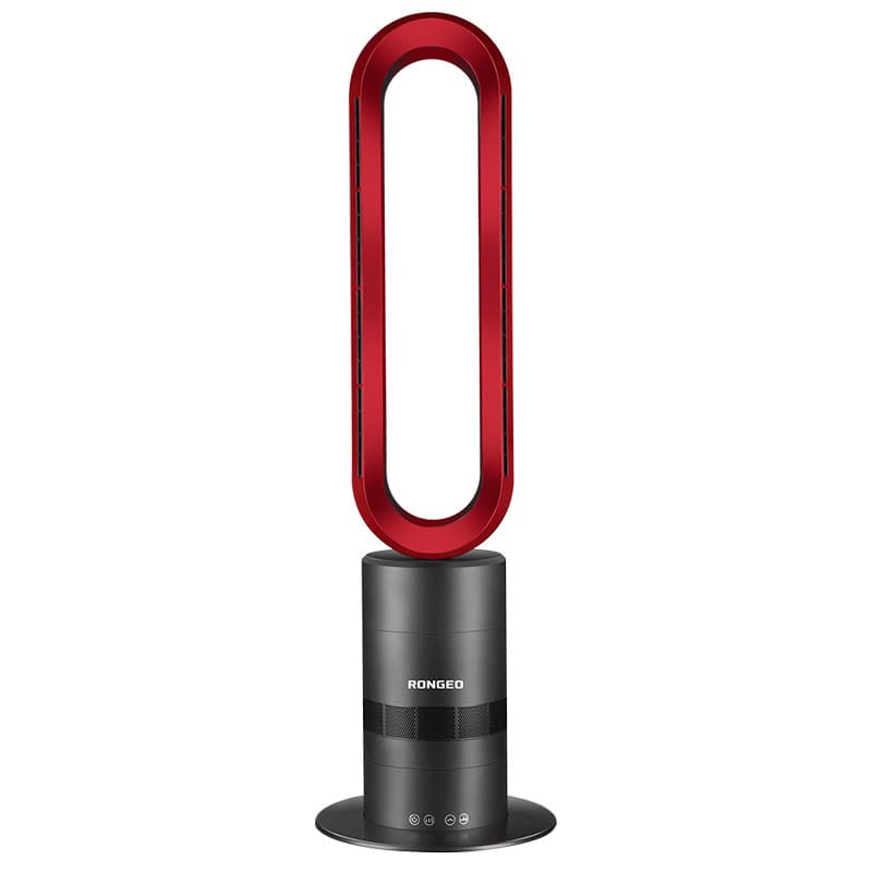 Cross -border American heater Household warm and warm vertical electric heating -free leaf -free electric fan landing fan heater grilled stove 5