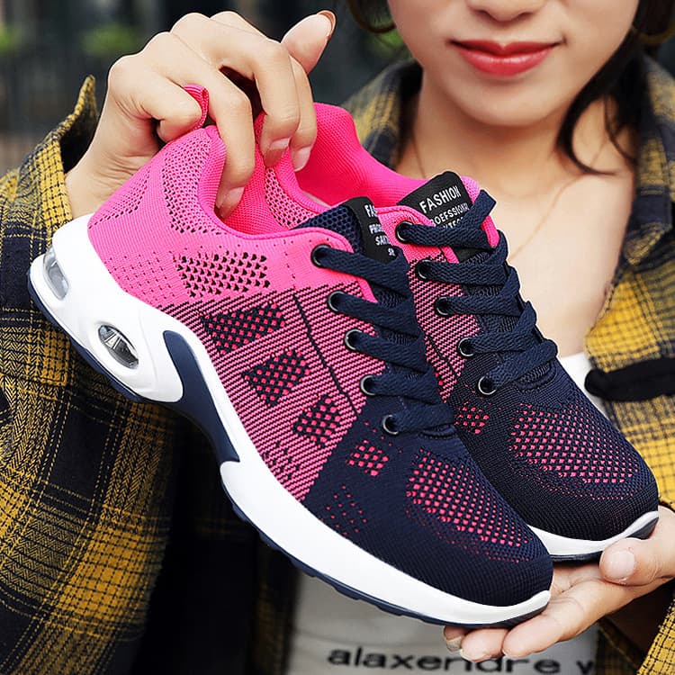 Women's shoes spring cross-border women's sports shoes large size soft sole running shoes air cushion shoes shoes casual mesh shoes 3
