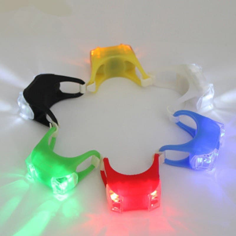 Frog lamp, LED mountain bike, flashing silicone indicator lamp, equipment for cycling 3