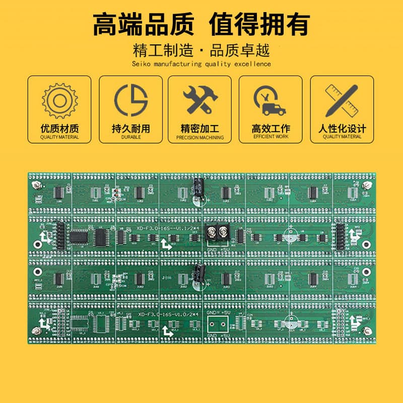F3.0 dot matrix constant current and constant voltage unit board P4 red and green single and double color 64*32 LED display module 256*128 2