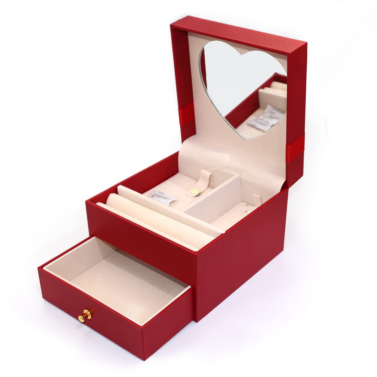 Jewelry, storage system, storage box, ring, necklace, gift box, mirror, Birthday gift 3