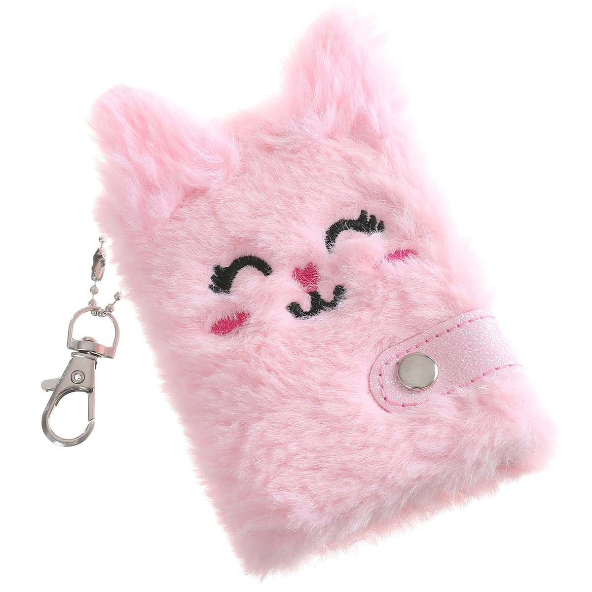 Cartoon plush cute pocketbook, children's backpack accessory, book, new collection, cat, Birthday gift 5