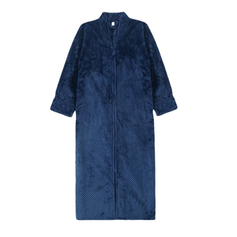 (Cross-border trading), flannel bathrobe, long pijama for men and women, for beloved, increased thickness, Amazon 5